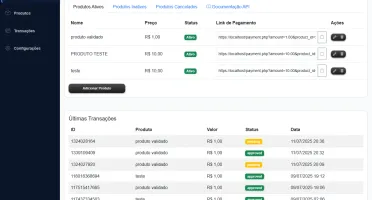 Script Checkout Cartão & Pix Entrega De Produtos Digitais