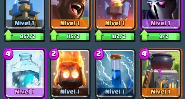 Clash Royale Nv 8 COM 3 LENDÁRIAS - BARATO