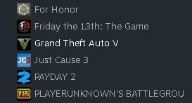 Conta Steam mais de 30 jogos - gta v - cs - pubg - rust