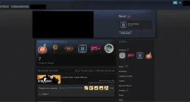 Conta Steam mais de 30 jogos - gta v - cs - pubg - rust