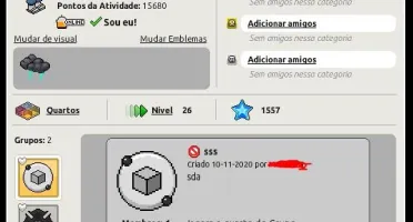 Conta habbo 2008 15k de conquistas e com raros visuais