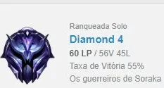 Conta DIAMANTE 4,150 REAIS COM LUX ELEMENTALISTA
