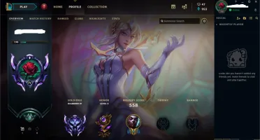 Conta DIAMANTE 4,150 REAIS COM LUX ELEMENTALISTA