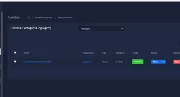 Script Php - Sistema De Reserva De Ingressos Para Eventos em