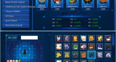 Conta aox, shoutmon x5 Ladmo Alphamon