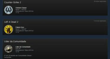 Conta steam Lvl 15 - 10 Anos