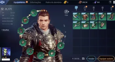 3 Contas Mir4 LV 40 server EU 42 Ótimo para Minerar