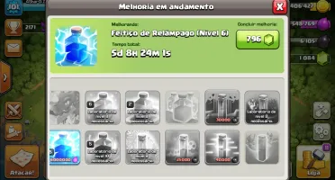 Clash of clans CV 9 barato