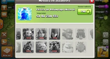 Clash of clans CV 9 barato
