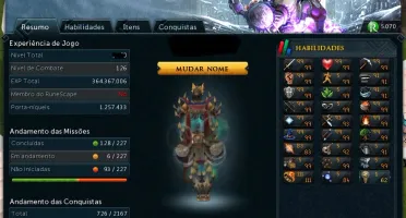 Conta quase maxed!!!