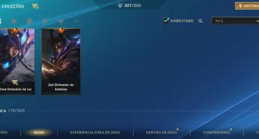 Conta de wild rift main JG/ ADC Ex Monarca e Lenda