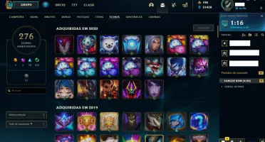 CONTA LEAGUE OF LEGENDS DIAMANTE 4