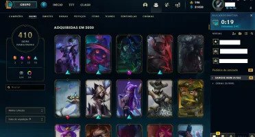 CONTA LEAGUE OF LEGENDS DIAMANTE 4
