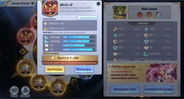 Saint Seiya Awakening Level 69 - 145k Coupons