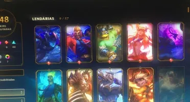 league of legends com PAX TF conta TOP