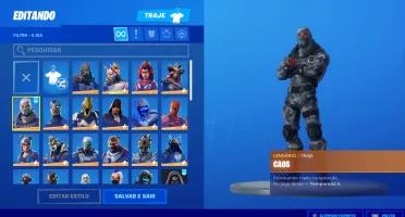 Conta de fortnite barata