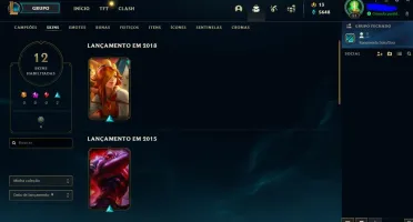 Conta Gold I - League of Legends