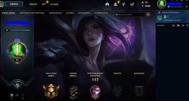 Conta Gold I - League of Legends