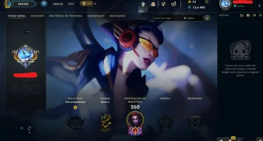Conta League of Legends Full Acesso -134 Champs e 45 Skins