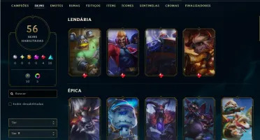 Conta LoL Ex-Mestre