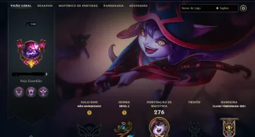 Conta LoL Ex-Mestre
