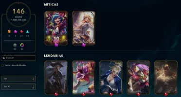 Conta Diamante 4 LOL
