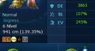 Conta End Game Ladmo Omega - Ordinemon Shin + 3 Sss+