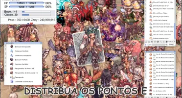 Conta Ragnarok Mestre Estelar Servidor Thor