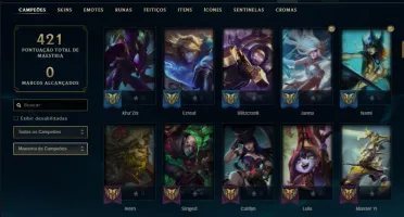 Conta Platina 4  com 5 Vitoriosas