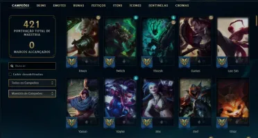 Conta Platina 4  com 5 Vitoriosas