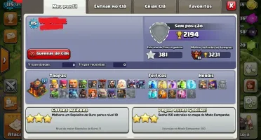 CONTA CLASH OF CLANS CV10 BARATA