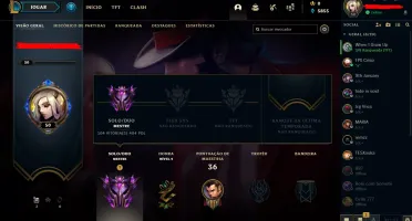 Conta smurf mestre 400 pdl