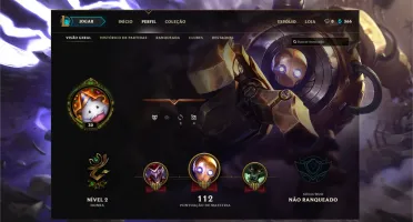 Conta de League of Legends - 48 campeões e 10 skins