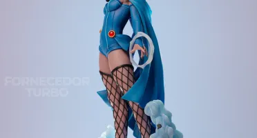 Raven Bombshell 3D - Arquivo .Stl Para Impressão 3D