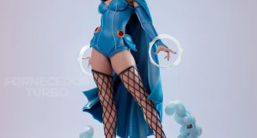 Raven Bombshell 3D - Arquivo .Stl Para Impressão 3D