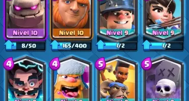 Conta clash royalle e cv7 quase full barato