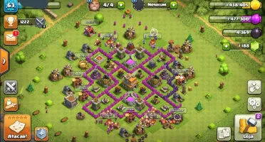 Conta clash royalle e cv7 quase full barato