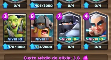 Conta clash royalle e cv7 quase full barato