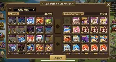 Conta Summoner War com Vancliffe