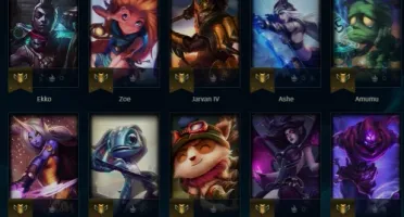 Conta de lol Platina 1