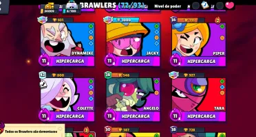 Conta Full acesso: Brawl Stars e Clash Royale