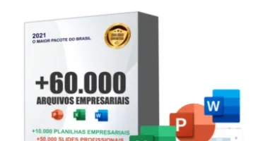 Mega Pacote de planilhas Empresarial