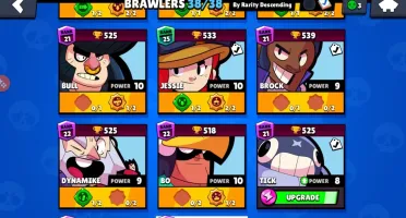 Conta Brawl Stars 38/39 Brawlers | Mude o nome de graça
