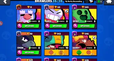 Conta Brawl Stars 38/39 Brawlers | Mude o nome de graça