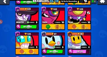 Conta Brawl Stars 38/39 Brawlers | Mude o nome de graça