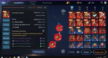 Lanceiro Lvl-100 Sub- Arqueira