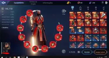 Lanceiro Lvl-100 Sub- Arqueira