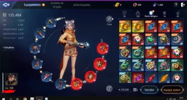 Lanceiro Lvl-100 Sub- Arqueira
