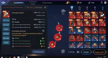 Lanceiro Lvl-100 Sub- Arqueira