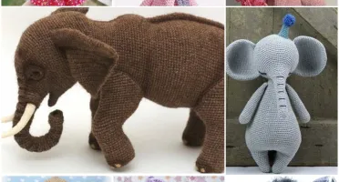 17 Receitas Amigurumi Elefantes Lindos - Português